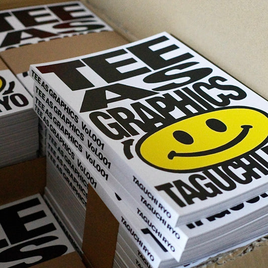 田口陵 Tシャツデザイン集「TEE AS GRAPHICS」